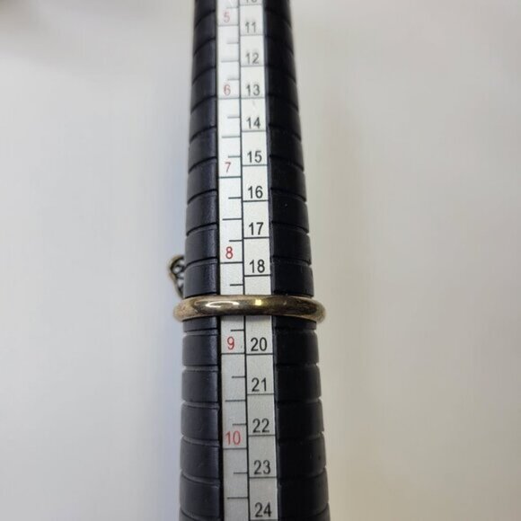 Silver and Onyx Butterfly Ring 925 Sterling Silver, Butterfly Filigree Ring 8.5 - Picture 7 of 11